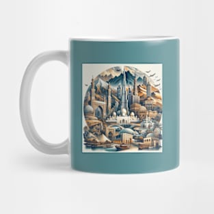 Traveling and tourism in UAE Mug